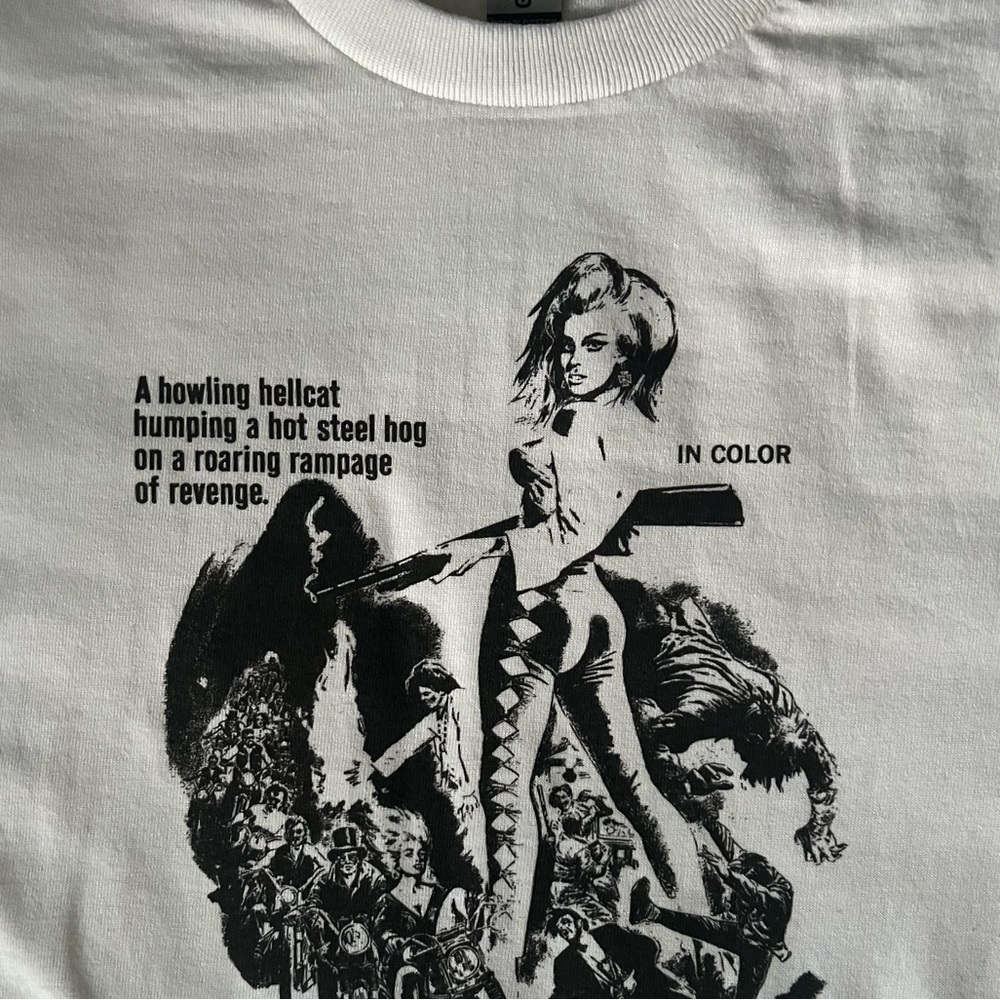 HELLCAT White Unisex T-Shirt
